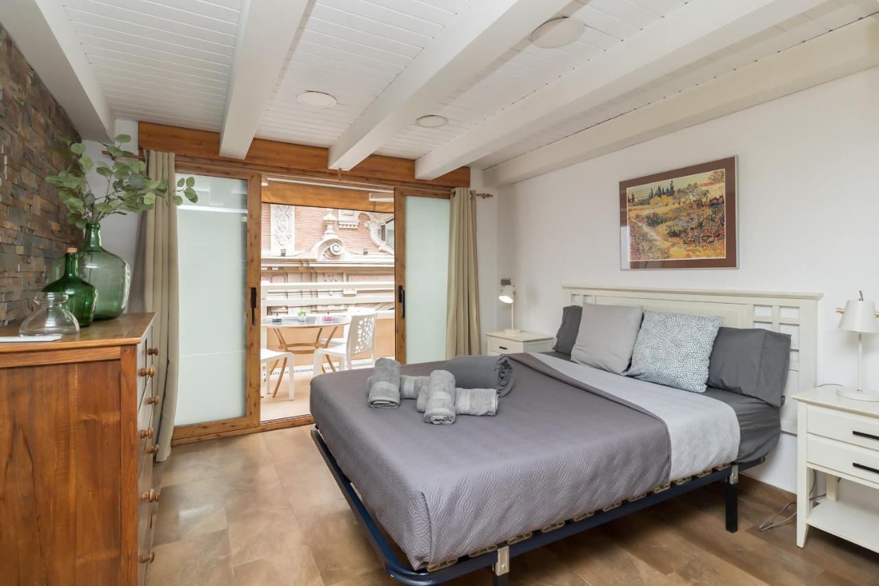 Loft Con Terraza Centro Valencia Appartement Buitenkant foto